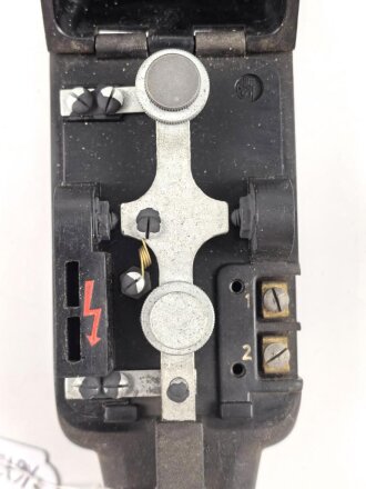 Luftwaffe, Morsetaste T17a, Ln 26999. Gehört zum FuG17. Ungereinigt, Funktion nicht geprüft