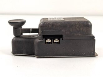 Luftwaffe, Morsetaste T17a, Ln 26999. Gehört zum FuG17. Ungereinigt, Funktion nicht geprüft