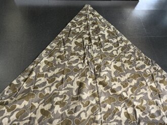 Österreich Bundesheer, Tarnzeltbahn Modell 1957 , Farbfrisch, gebraucht, datiert 1973