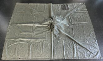 Österreich Bundesheer, Poncho in gutem Zustand, weich, datiert 1964