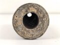 Stockmine Wehrmacht, Vollständig leer, Höhe etwa 16cm, Originallack
