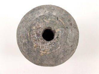 Stockmine Wehrmacht, Vollständig leer, Höhe etwa 16cm, Originallack