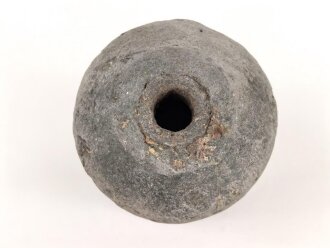 Stockmine Wehrmacht, Vollständig leer, Höhe etwa 16cm, Originallack
