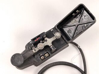 Luftwaffe, Morsetaste T17a, Ln 26999. Gehört zum FuG17. Ungereinigt, Funktion nicht geprüft