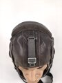 Russland, Kopfhaube für fliegendes Personal aus der Zeit des kalten Krieg. Guter Zustand, Kopfgrösse 57