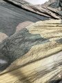 Fallschirmkappe Luftwaffe getarnt, 20 Felder, etliche kleinere Beschädigungen, Durchmesser etwa 700-750cm