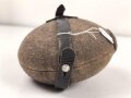 Feldflasche Wehrmacht, Hersteller FWBN39, Leder angetrocknet