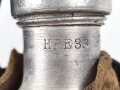 Reichswehr Feldflasche, Hersteller HRE33, gebraucht, guter Gesamtzustand