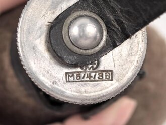 Feldflasche für Parteiverbände, Hersteller RZM M 6/4/38. Guter Gesamtzustand