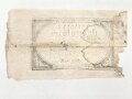 Französische Revolution, "Assignat" Geldschein über 5 Livres, , um 1790