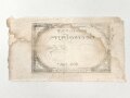 Französische Revolution, "Assignat" Geldschein über 5 Livres, um 1790