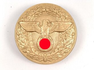 Schloß für die Feldbinde für politische Leiter der NSDAP. Aluminium, Hersteller M4/27