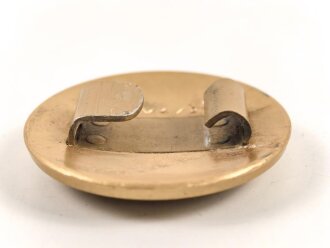Schloß für die Feldbinde für politische Leiter der NSDAP. Aluminium, Hersteller M4/27