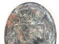 Bayern, hochovales Dienstabzeichen . Höhe knapp über 8cm, ungereinigt