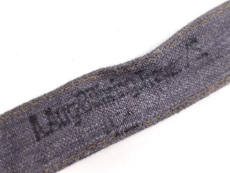 Trageriemen für einen Brotbeutel der Luftwaffe, datiert 1942
