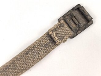 Webriemen für Tragerahmen der Wehrmacht, Länge mit Beschlag 27cm