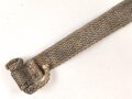 Webriemen für Tragerahmen der Wehrmacht, Länge mit Beschlag 27cm