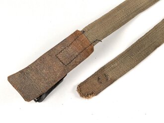Webriemen für Tragerahmen der Wehrmacht, Länge mit Beschlag 73cm