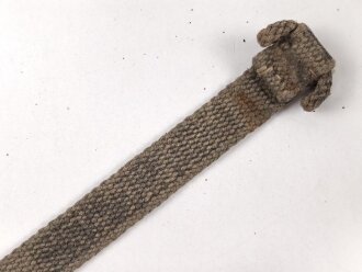 Webriemen für Tragerahmen der Wehrmacht, Länge mit Beschlag 27cm
