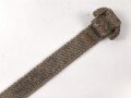 Webriemen für Tragerahmen der Wehrmacht, Länge mit Beschlag 27cm