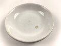 Luftwaffe, Kantinenporzellan Dessertschale, Durchmesser etwa 16,5cm, Hersteller Bauscher Weiden 1940 Gebraucht