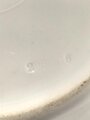 SS -Reich, Kantinenporzellan Dessertschale, Durchmesser etwa 16,5cm, Hersteller Bauscher Weiden 1939. Gebraucht