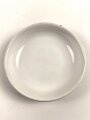 Heer, Kantinenporzellan Dessertschale, Durchmesser etwa 16,5cm, Hersteller Schönwald 1938. Gebraucht