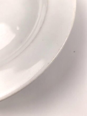 Deutsche Arbeitsfront, Kantinenporzellan Suppenteller, Durchmesse 23,5cm, Hersteller Hutschenreuther Selb. Gebraucht