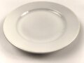 Luftwaffe, Kantinenporzellan flacher Teller, Durchmesser 23cm, datiert 1941, Hersteller Bohemia, gebraucht