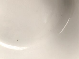 Heer, Kantinenporzellan tiefe Schale, Durchmesser etwa 20cm, Hersteller Bauscher Weiden 1941. Gebraucht