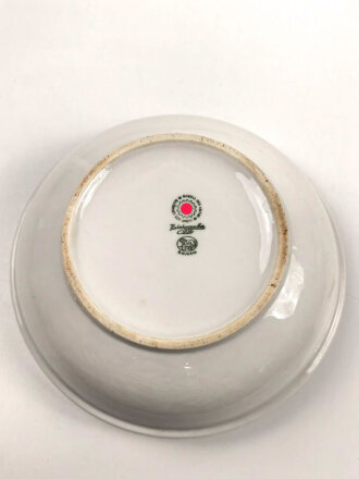 Deutsche Arbeitsfront, Kantinenporzellan Schale, Durchmesse 21cm, Hersteller Hutschenreuther Selb. Gebraucht