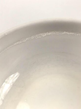 Deutsche Arbeitsfront, Kantinenporzellan Schale, Durchmesse 20,5cm, Hersteller Bauscher Weiden. Gebraucht