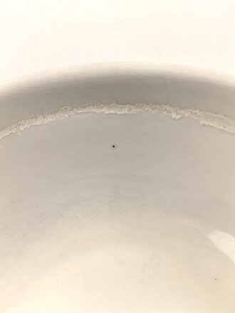 Deutsche Arbeitsfront, Kantinenporzellan Schale, Durchmesse 20,5cm, Hersteller Bauscher Weiden. Gebraucht