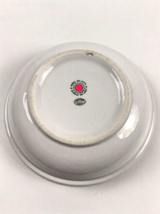 Deutsche Arbeitsfront, Kantinenporzellan Schale, Durchmesse 20,5cm, Hersteller Bauscher Weiden. Gebraucht