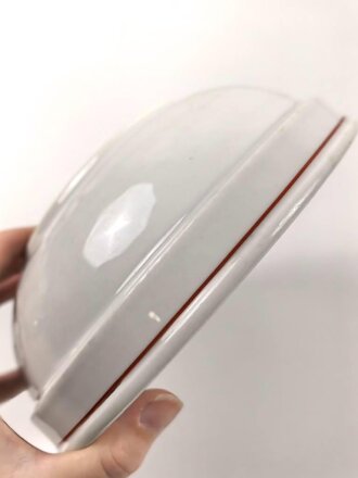 Deutsche Arbeitsfront, Kantinenporzellan Schale, Durchmesse 20,5cm, Hersteller Bauscher Weiden. Gebraucht
