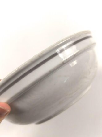 Deutsche Arbeitsfront, Kantinenporzellan Schale, Durchmesse 21cm, Hersteller Bauscher Weiden. Gebraucht