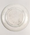 Flacher Teller, Durchmesser 26cm, Monogramm M & R im Logo, Anscheinend Majolika, wahrscheinlich um 1900