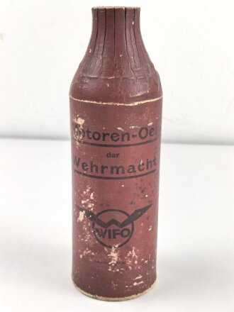 "Motoren- Oel der Wehrmacht" rote Pappdose der...