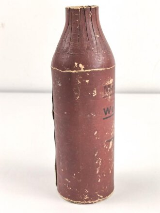 "Motoren- Oel der Wehrmacht" rote Pappdose der Firma " WIFO"
