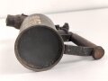 Vorheizer, Anwärmer für Fahrzeuge der Wehrmacht. Kleines Modell, Höhe 27cm, ungereinigtes Stück, diverse Ersatzteile anbei