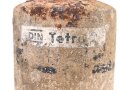 "Tetra 2" Feuerlöscher aus der Zeit des 2.Weltkrieg. Originallack, ungereinigtes Stückt. Leer, dennnoch KEIN VERSAND NACH ÜBERSEE