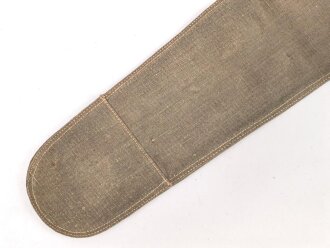 Tasche für die lange Drahtschere der Wehrmacht. Seltene Variante, vollständig aus Webleinen