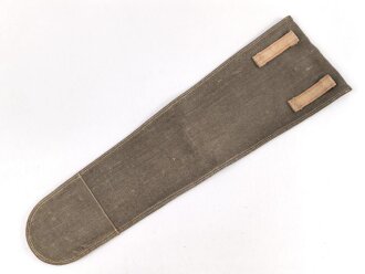 Tasche für die lange Drahtschere der Wehrmacht. Seltene Variante, vollständig aus Webleinen