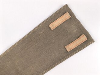 Tasche für die lange Drahtschere der Wehrmacht. Seltene Variante, vollständig aus Webleinen