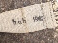 Rohrwechsellappen Wehrmacht, gehört an jede Maschinengewehr Werkzeugtasche . Sehr guter Zustand, datiert 1942