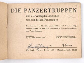 "Die Panzertruppen" und die wichtigsten...