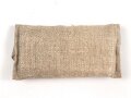 Reinigungstuch für optisches Gerät der Wehrmacht, in Leinentasche