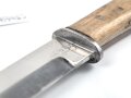 Kampfmesser / Stiefelmesser Wehrmacht. Hersteller Eickhorn Solingen. Ungetragen, die Klinge warum auch immer leicht angeschliffen