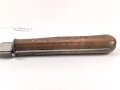 Kampfmesser / Stiefelmesser Wehrmacht. Hersteller Eickhorn Solingen. Ungetragen, die Klinge warum auch immer leicht angeschliffen