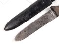 Luftwaffe, Messer Seenotausrüstung in gutem Zustand, die Scheide original lackiert
